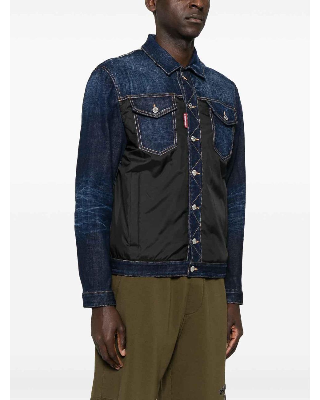 DSquared² Blue Sports Jackets for men