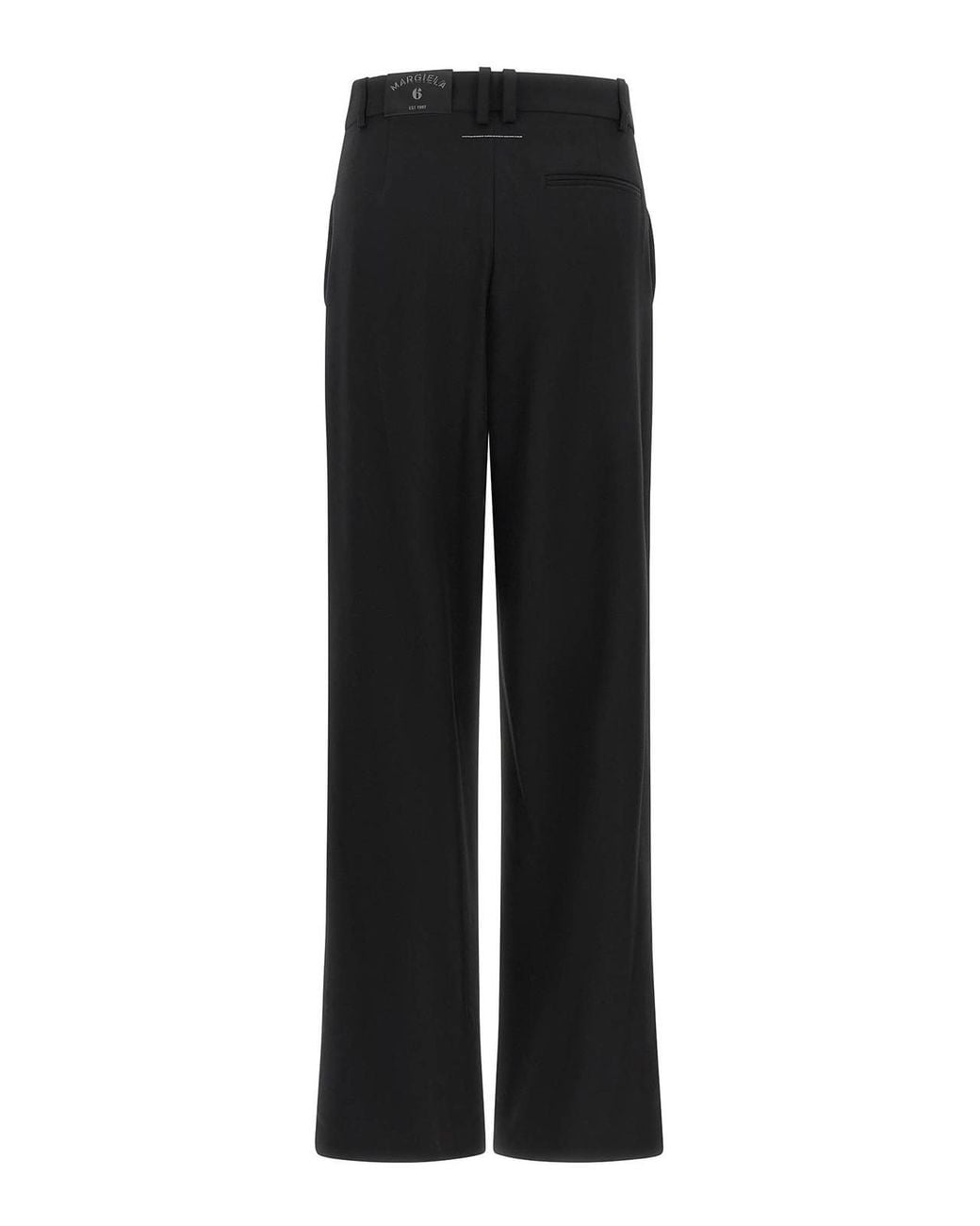 MM6 by Maison Margiela Black Margiela 6' Pants