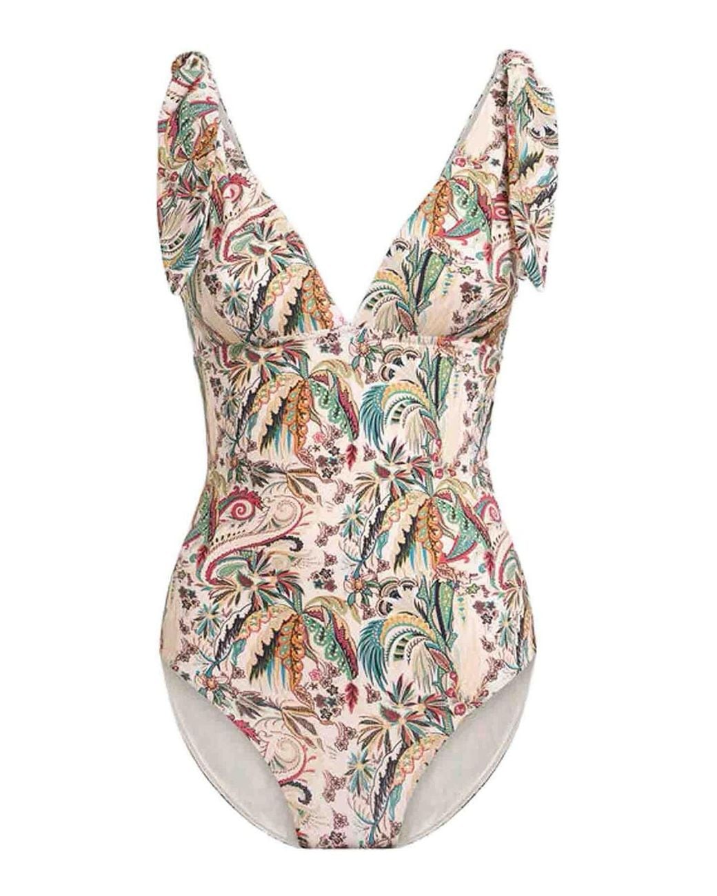 Etro White One-Piece Swimsuit