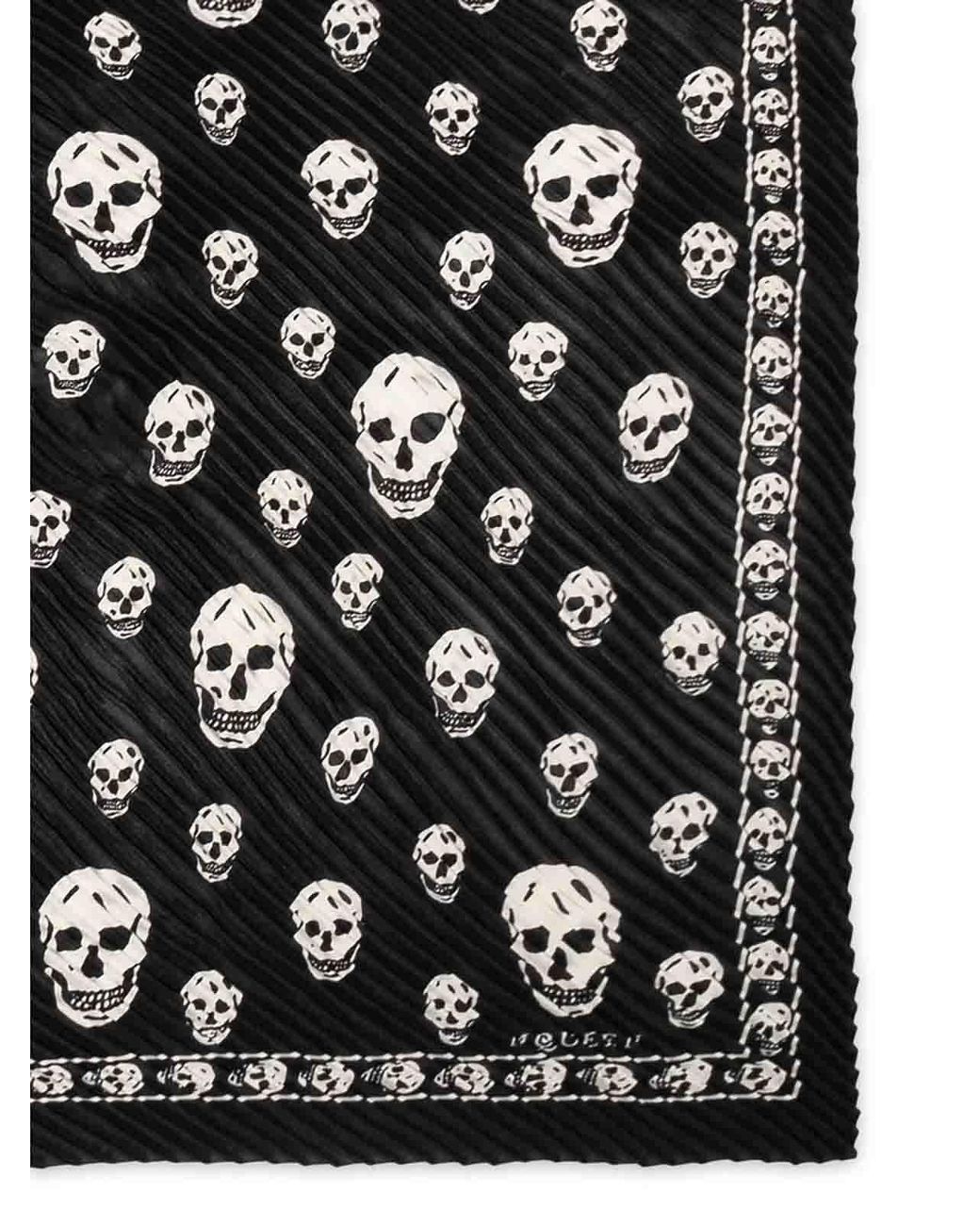 Sciarpa di McQueen in Black