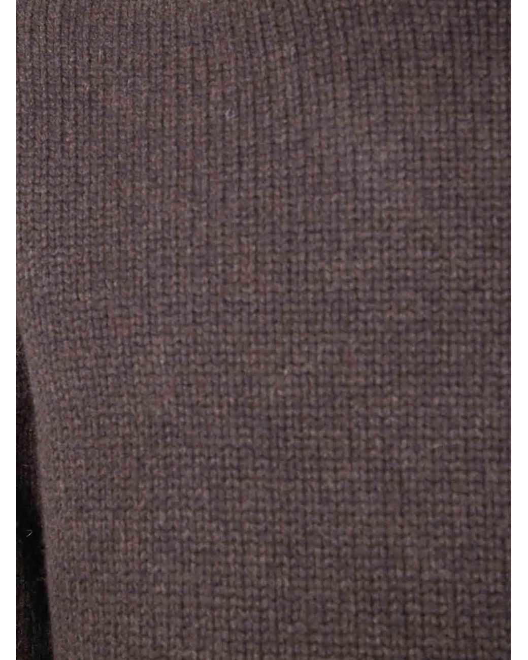 Studio Nicholson Brown Loris 3Gg Neat Fit Crew Neck for men