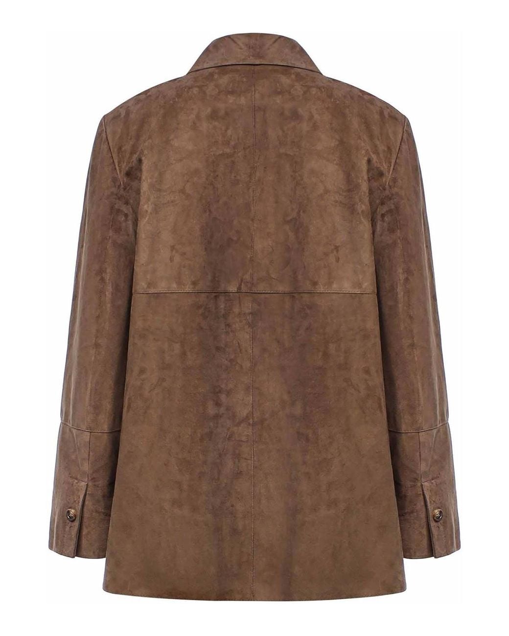 Max Mara Brown Suede Jacket