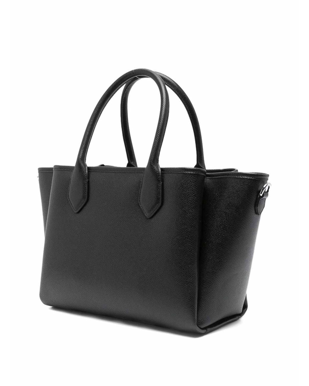 Emporio Armani Black Medium Tote Bag