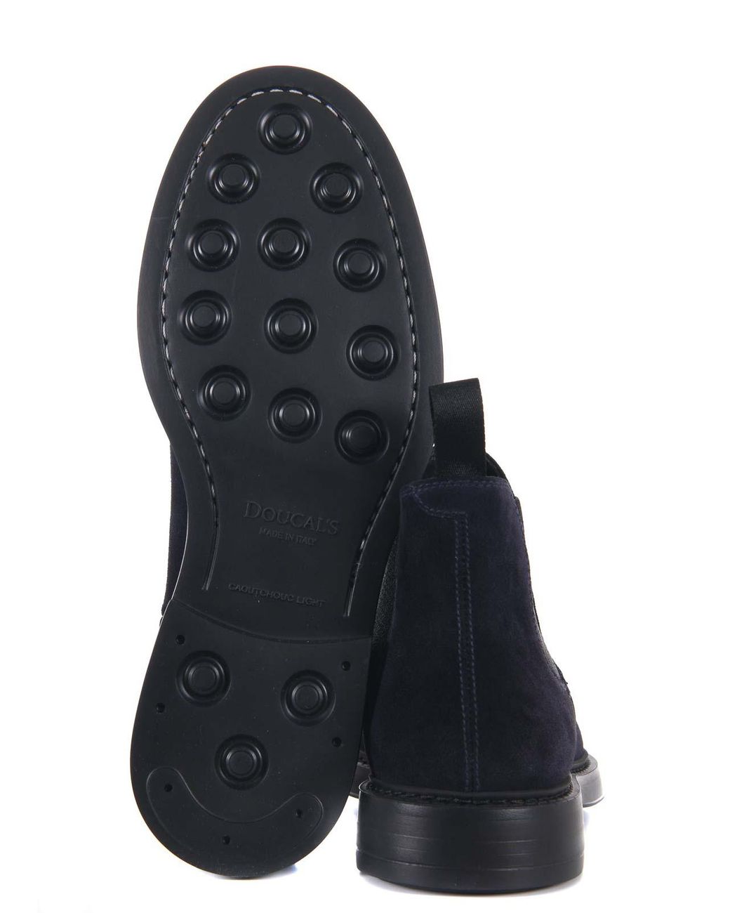 Doucal's Blue Doucals Suede Ankle Boots for men