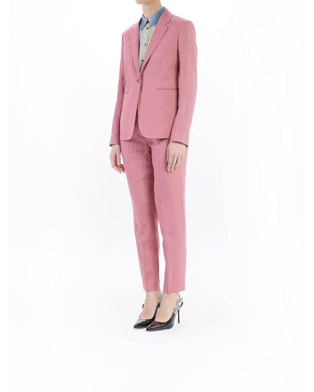 Paul Smith Pink Complete Linen Jacket