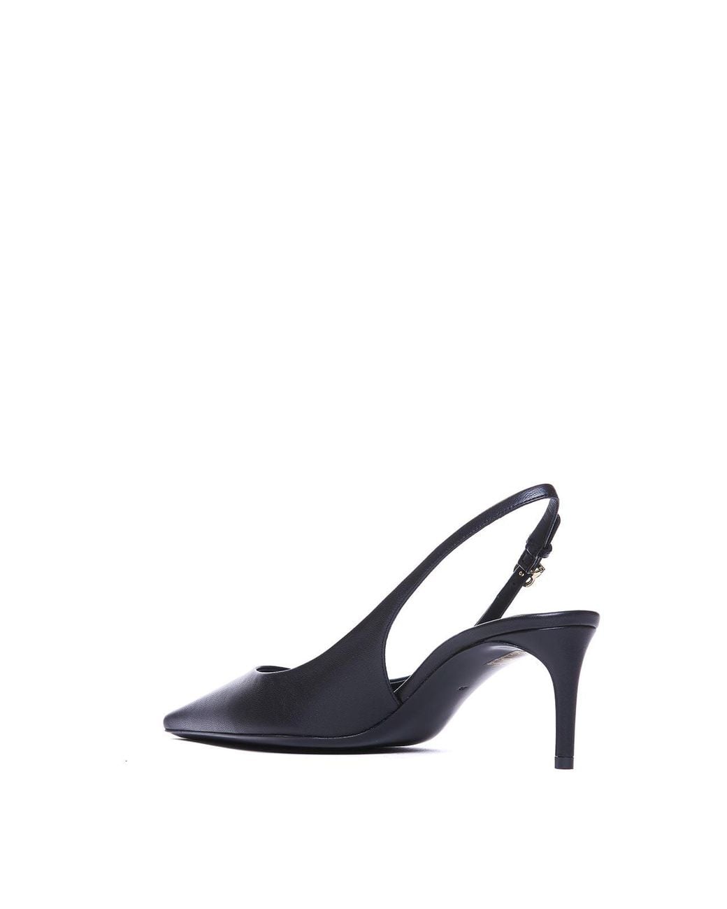 Dolce & Gabbana Blue Logo Slingback