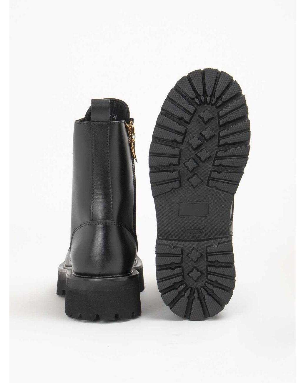 Roberto Cavalli Black Ankle Boots