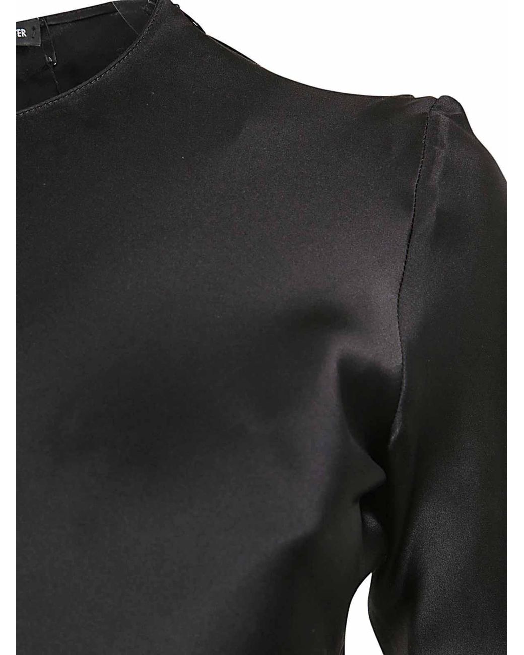 Ann Demeulemeester Black Long Dresses