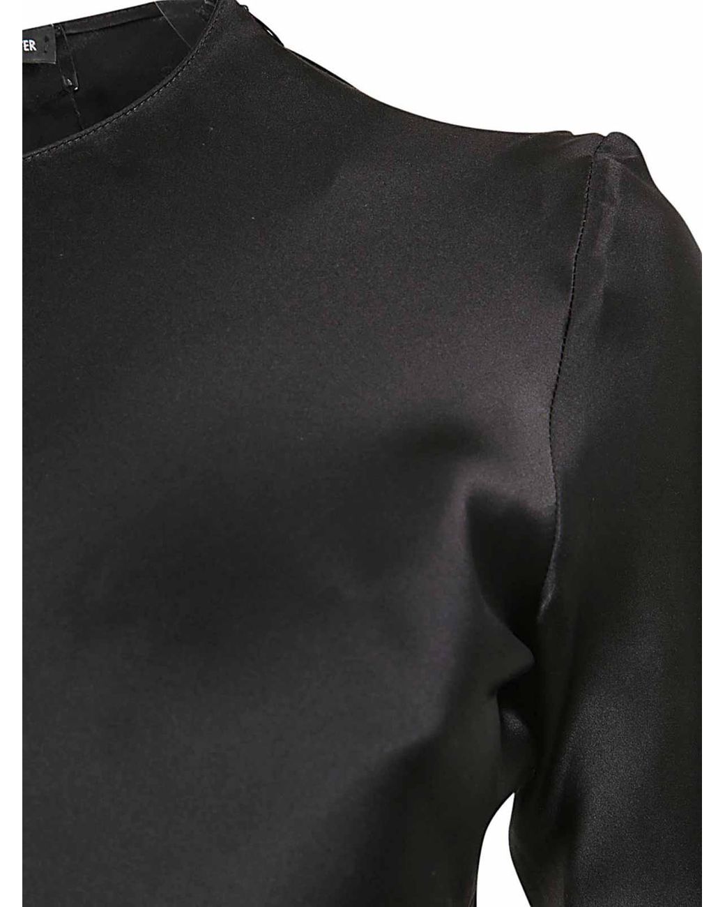 Ann Demeulemeester Black Long Dresses