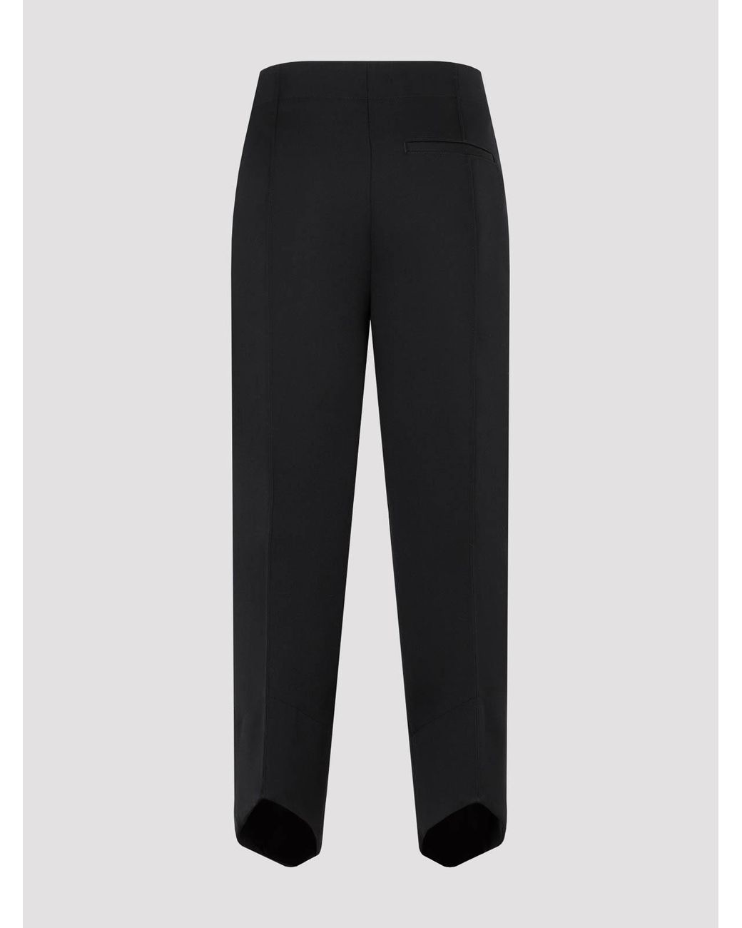 Bottega Veneta Black Curved Shape Pant