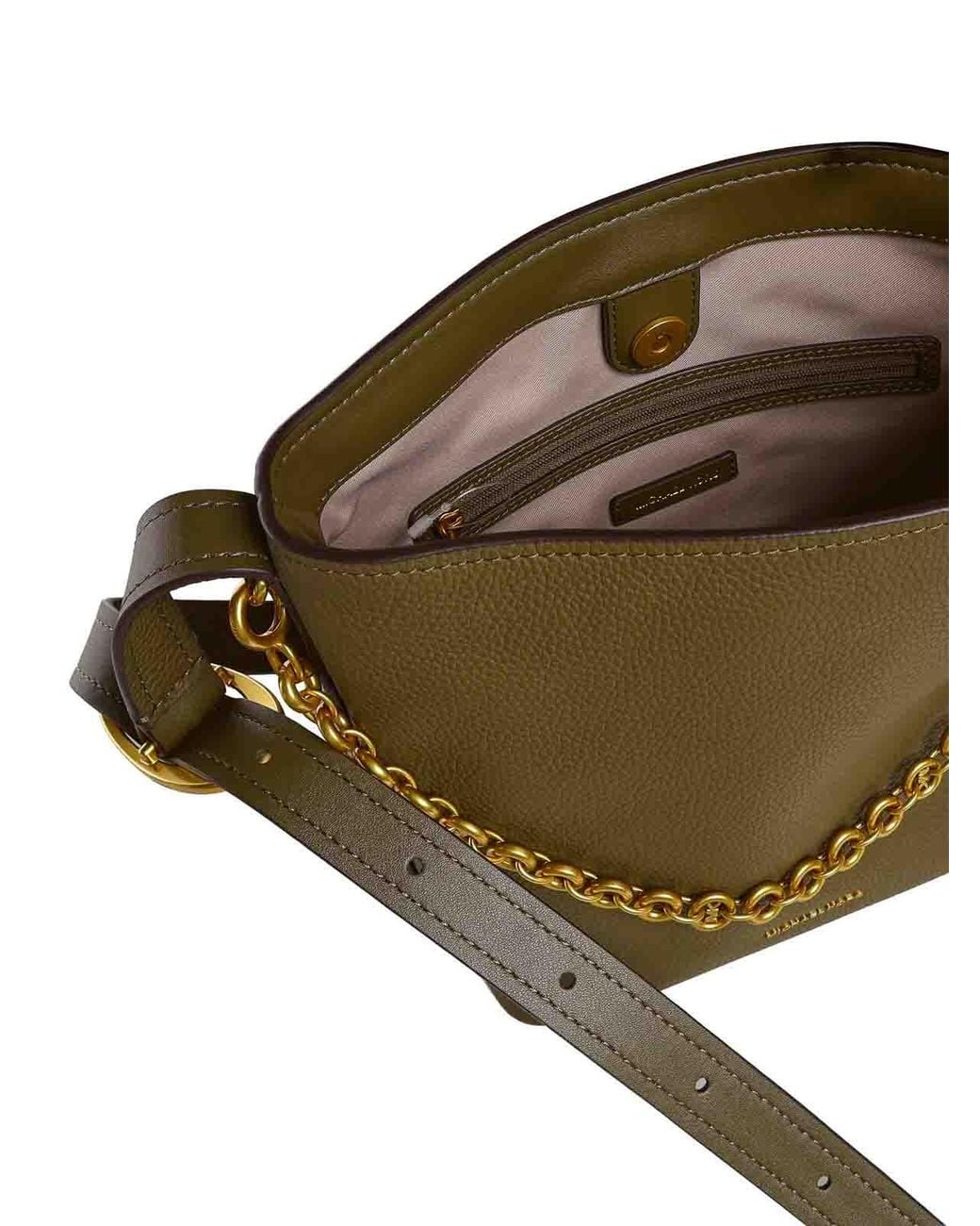 MICHAEL Michael Kors Metallic Nolita Leather Bucket Tote Bag