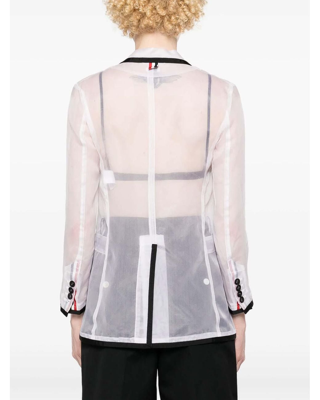Blazer Thom Browne de color White