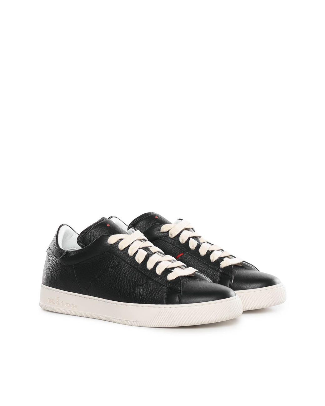 Kiton Black Sneakers for men