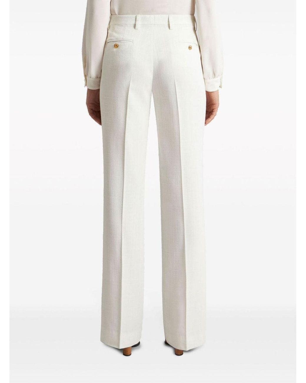 Etro White Pants