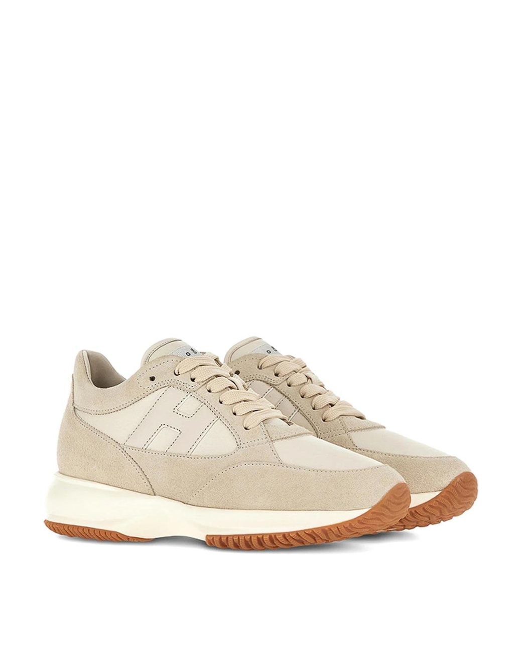 Hogan Natural Suede Sneaker