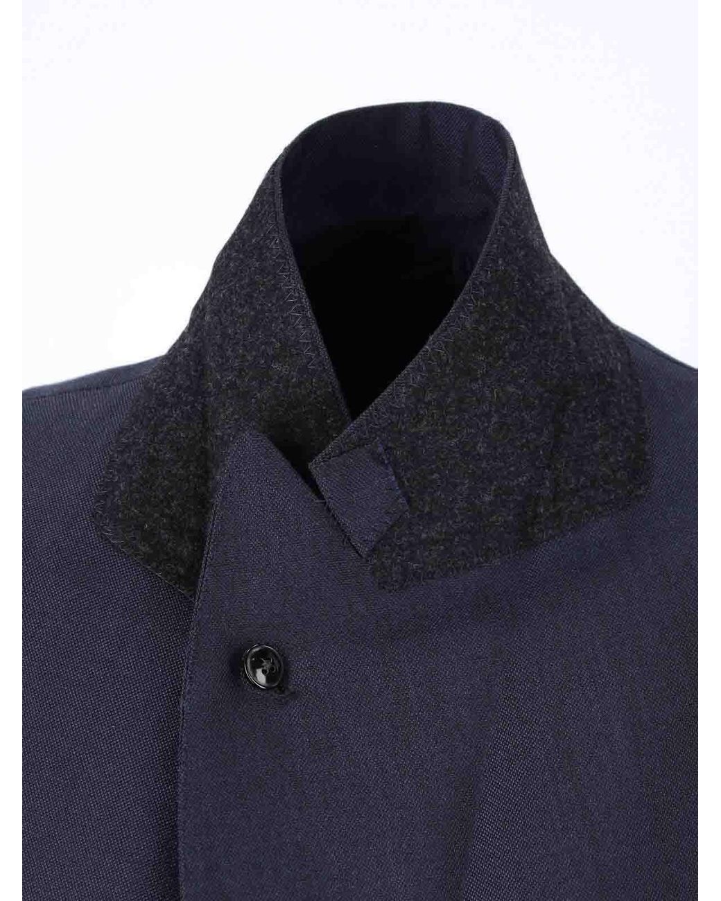 Kaptain Sunshine Blue Double-Breasted Blazer for men