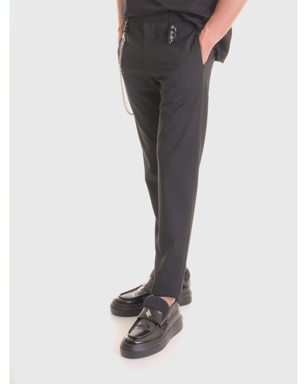 Les Hommes Gray Pants for men