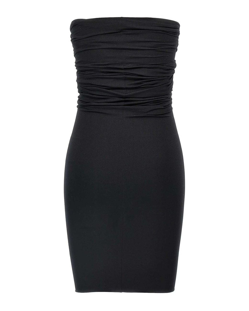 Rick Owens Black Prong Mini Dress
