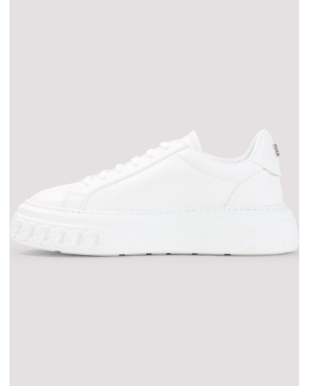 Casadei White Off Road Sneakers
