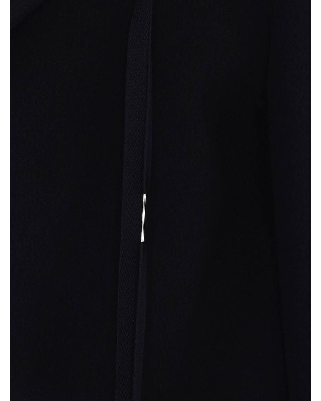 Ann Demeulemeester Black Aldina Coat