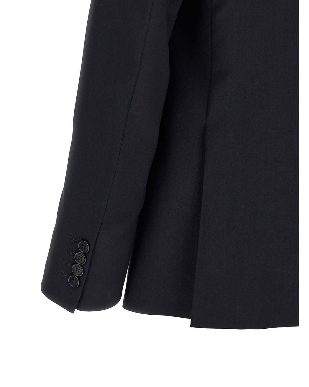 Pal Zileri Blue Wool Dress for men