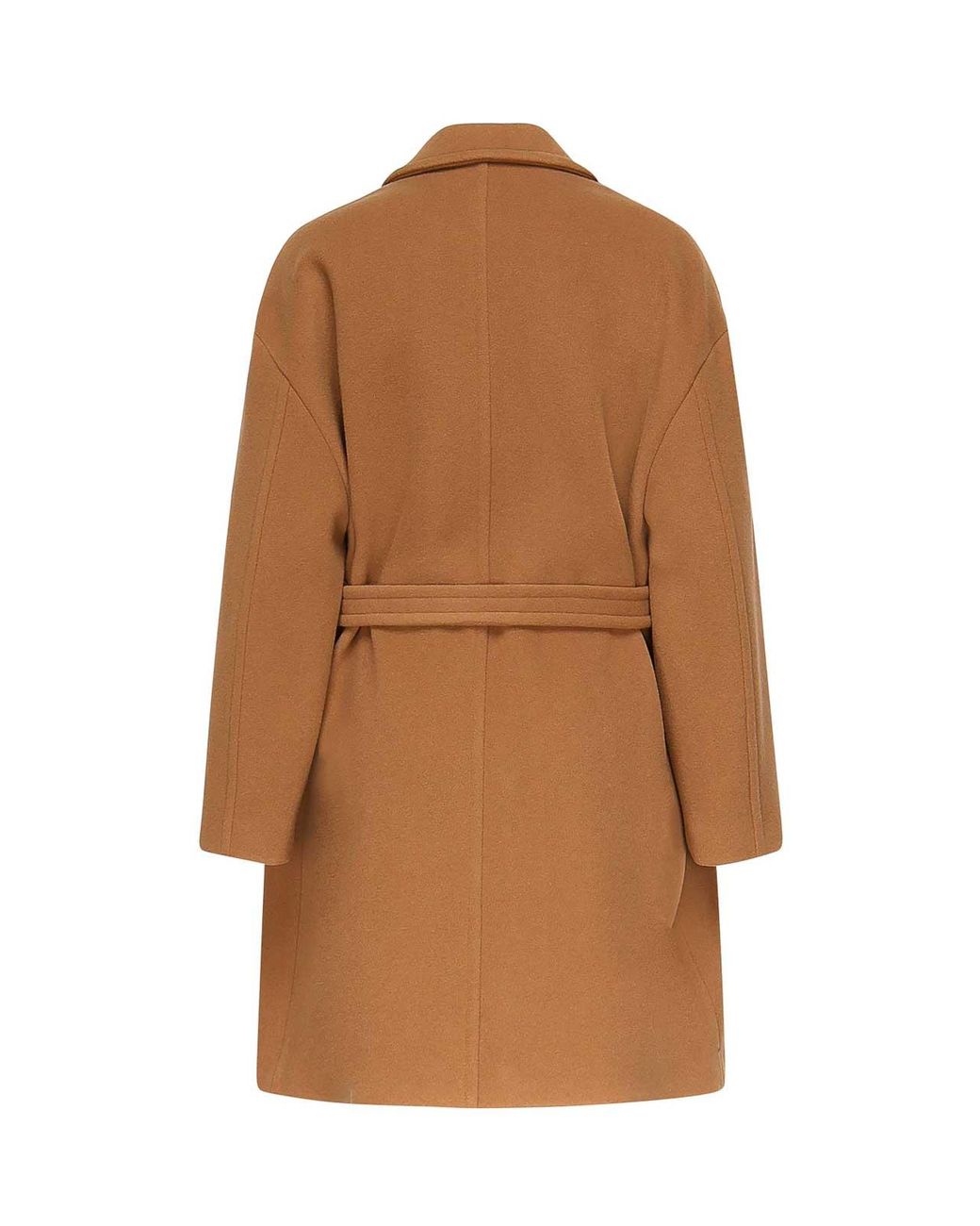 Pinko Brown Chipster Belted Lapel Coat