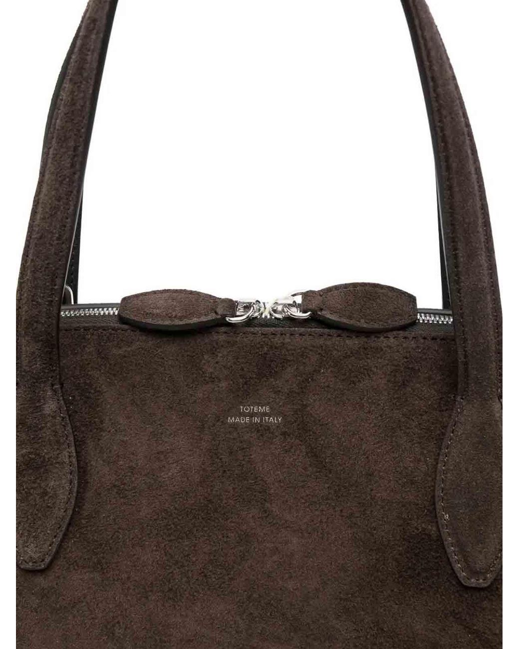 Totême  Brown M Suede Day Tote Bag