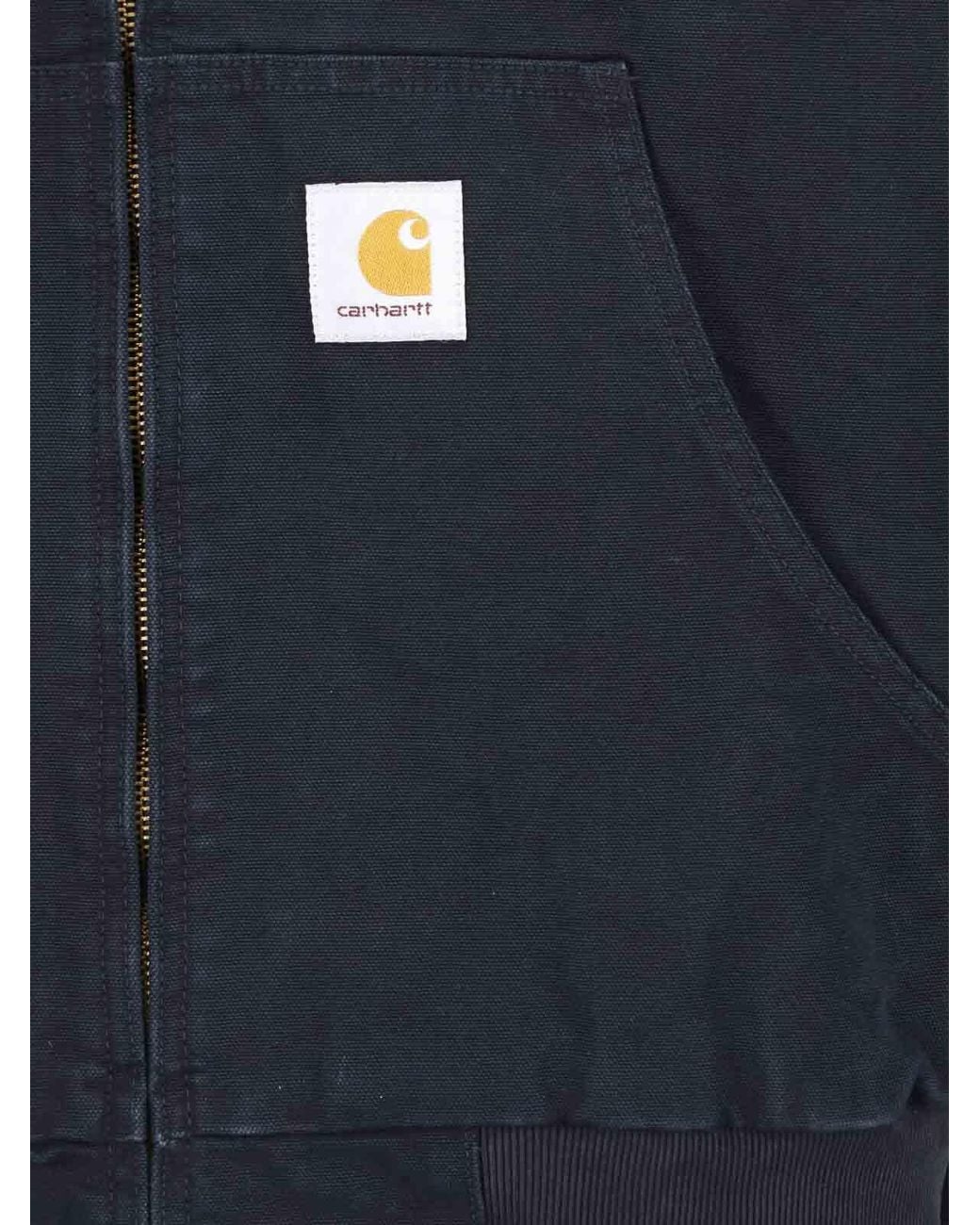 Carhartt Blue Hooded Jacket for men