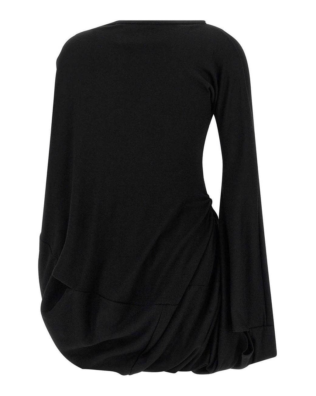 Junya Watanabe Black Draped Top