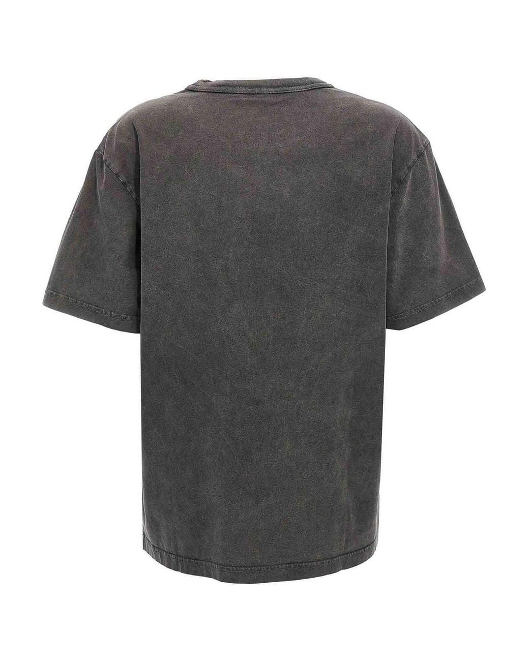 T By Alexander Wang Black Logo T-Shirt