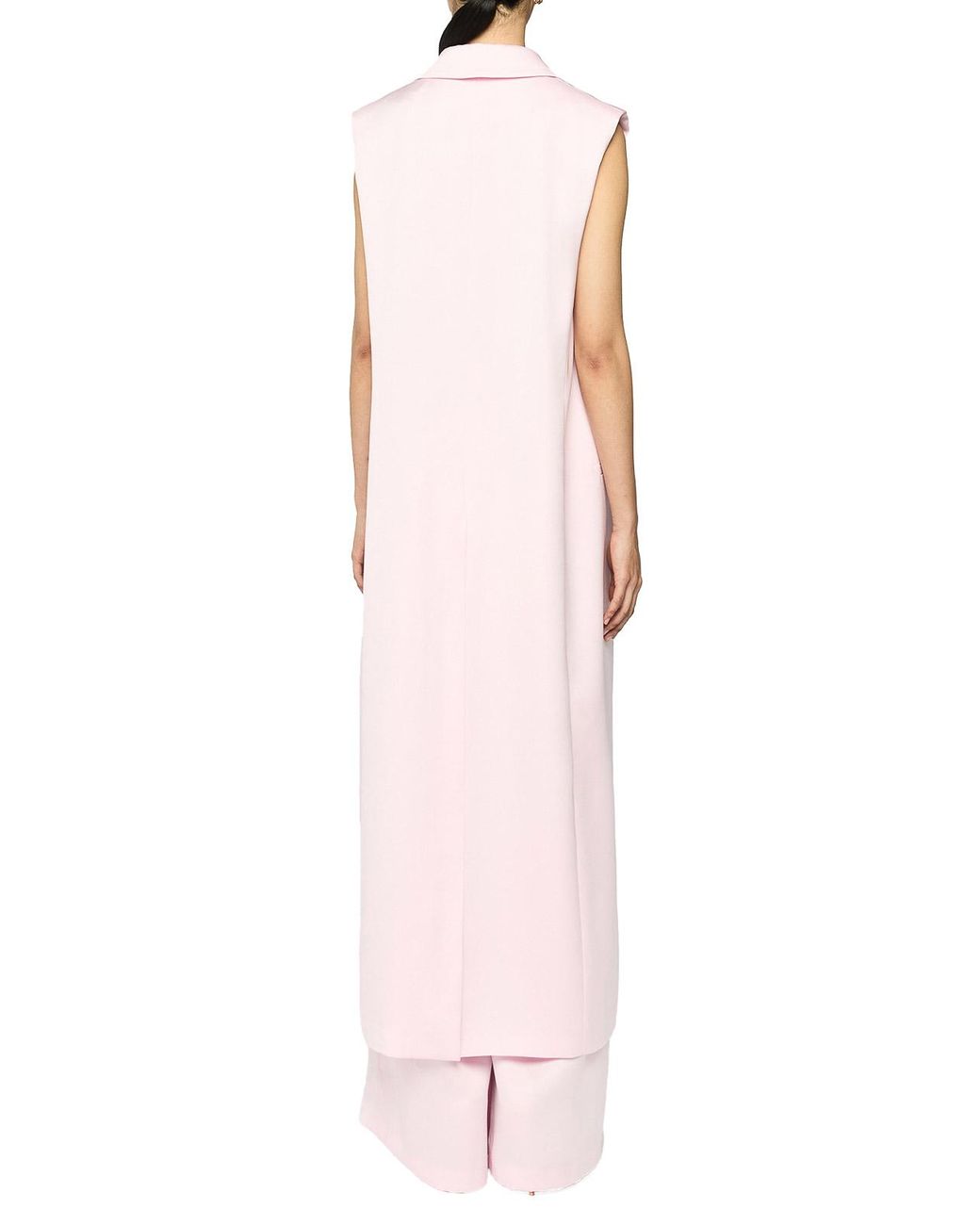 Genny Pink Long Waistcoat