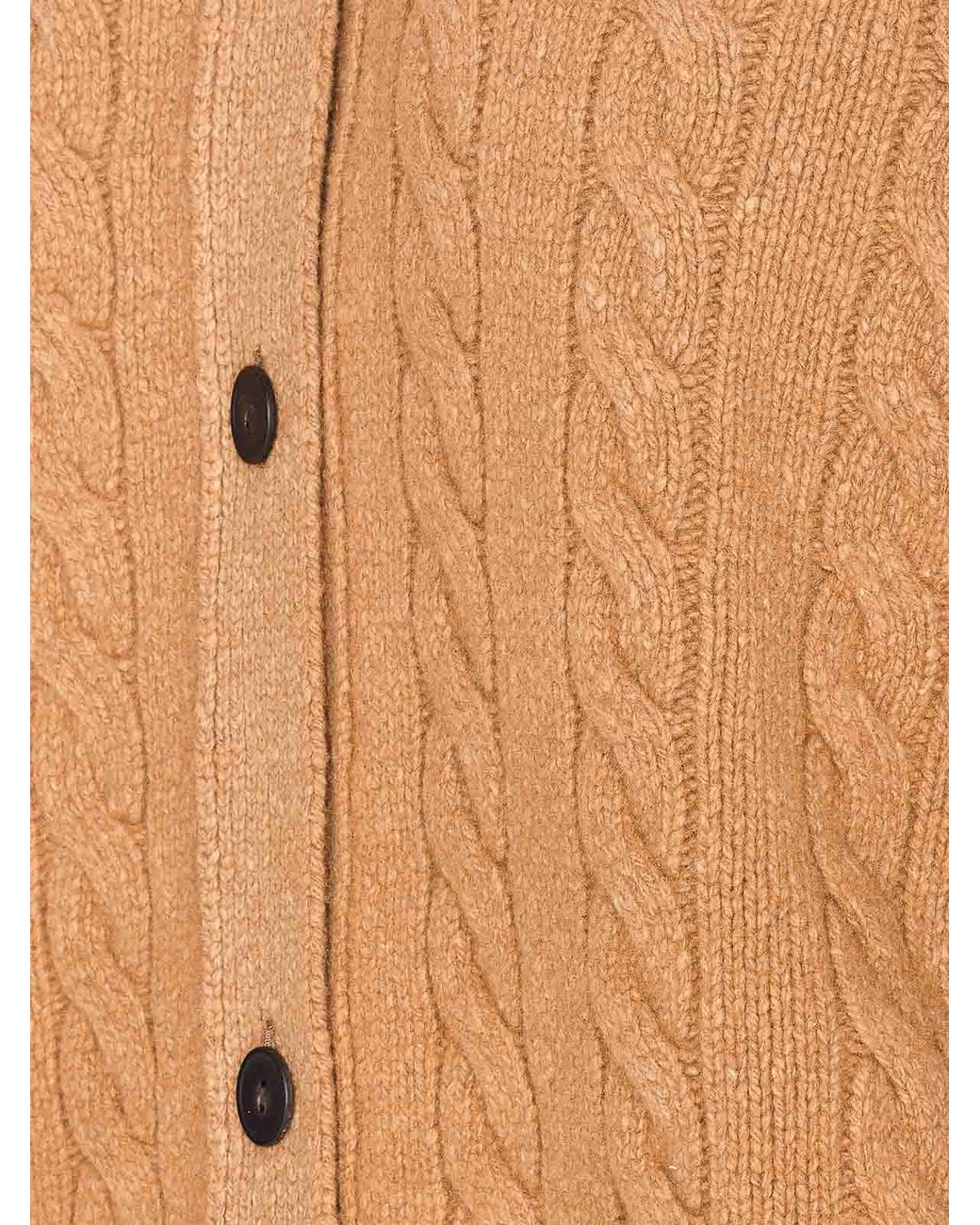 The Row Natural Fawn Cardigan