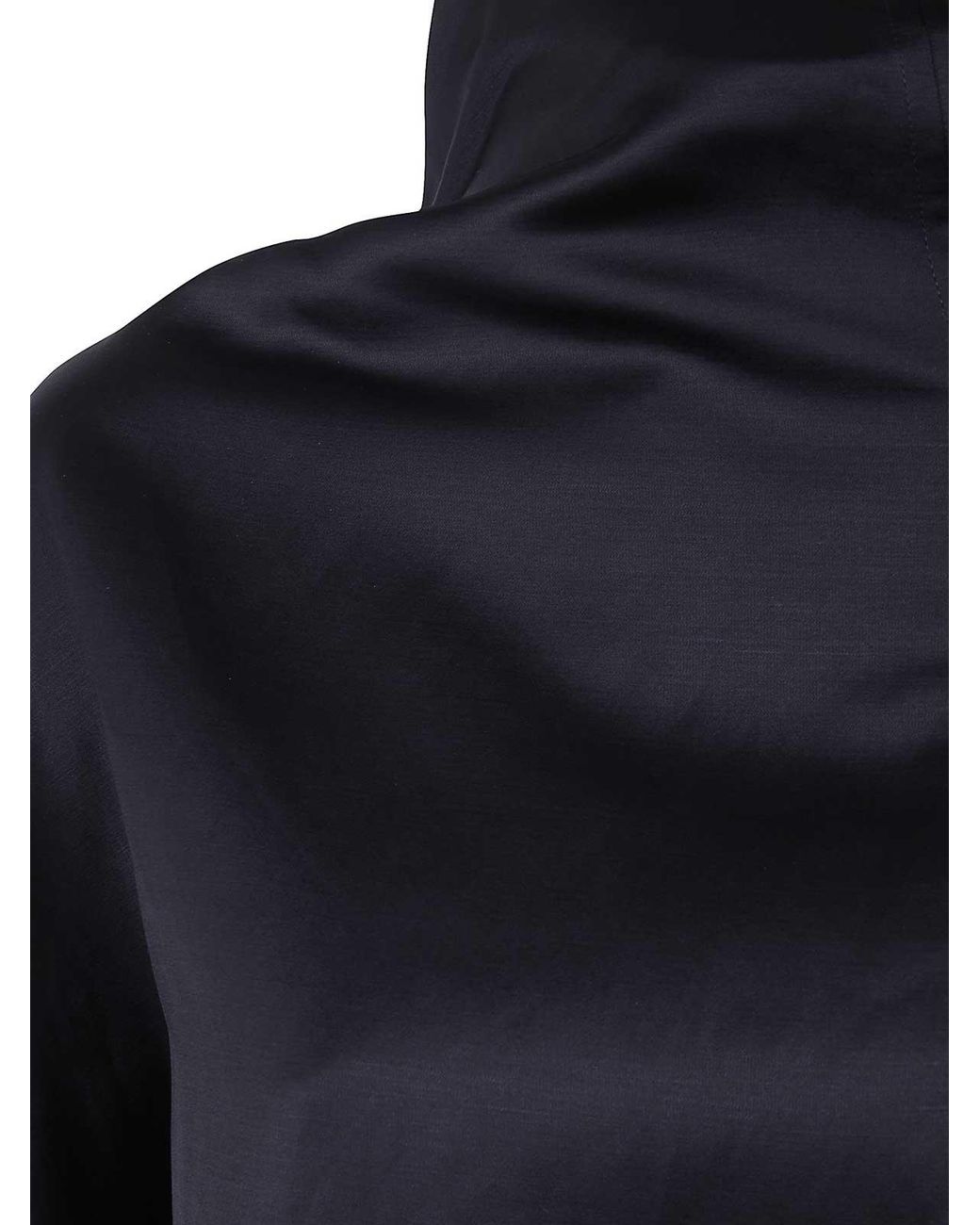 Totême  Blue Cowl Neck Blouse