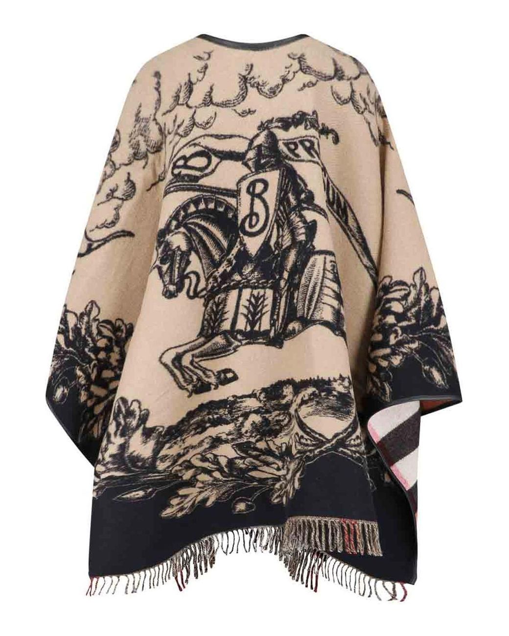 Burberry Black Cape