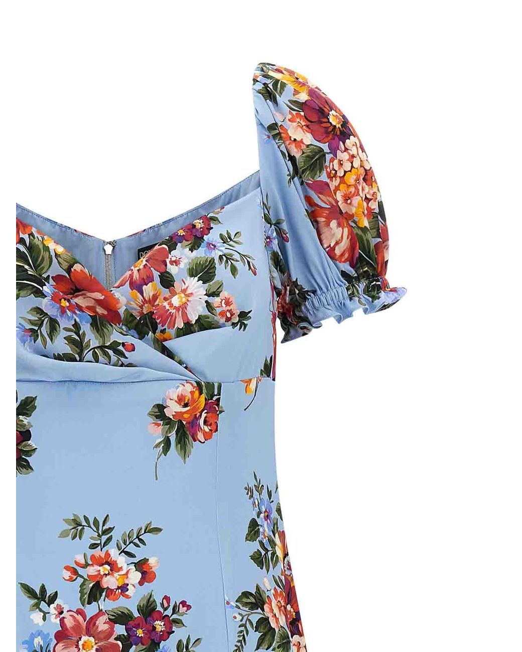 Dolce & Gabbana Blue Print Dress