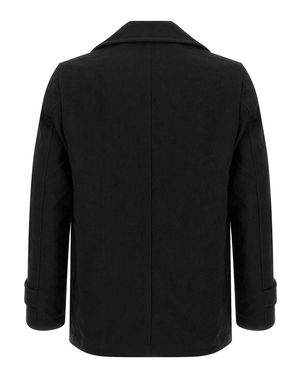 Comme des Garçons Black Double-Breasted Caban for men