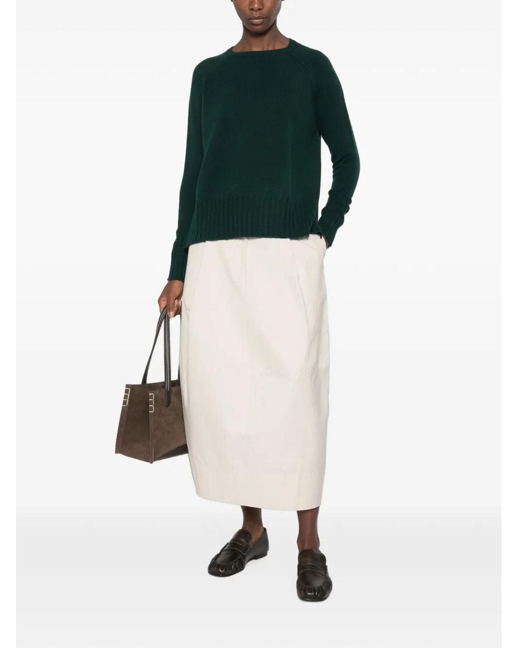 Be You Green Sweater