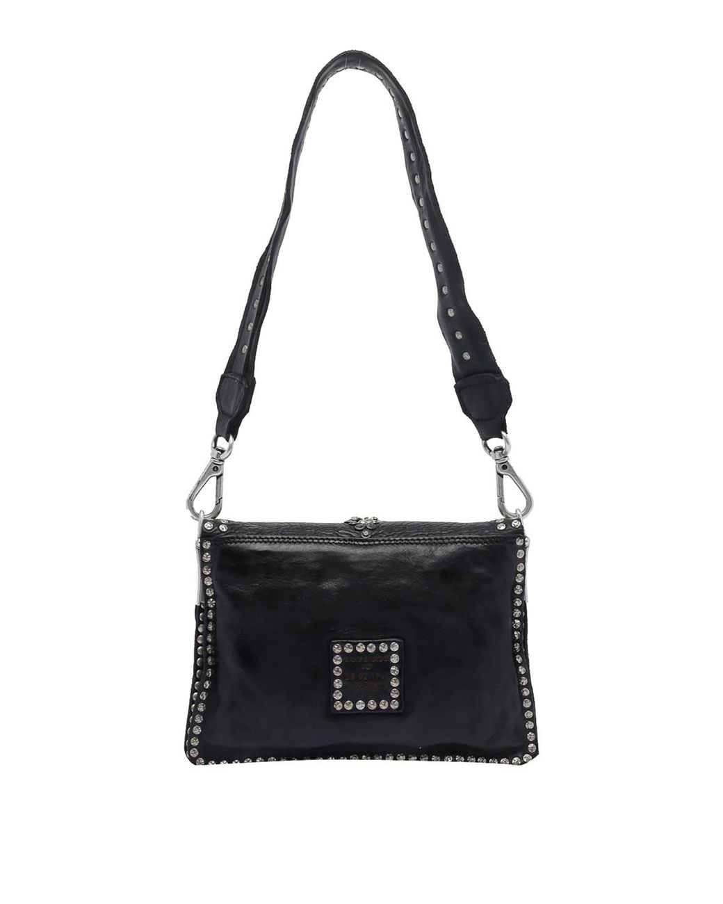 Campomaggi Black Agnese Crossbody Bag