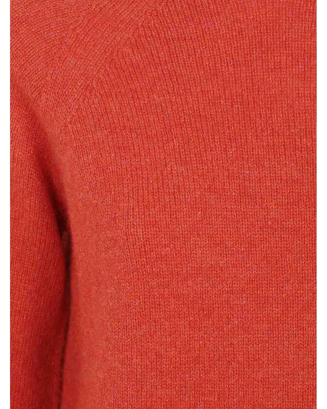 Drumohr Red Round Neck Sweater