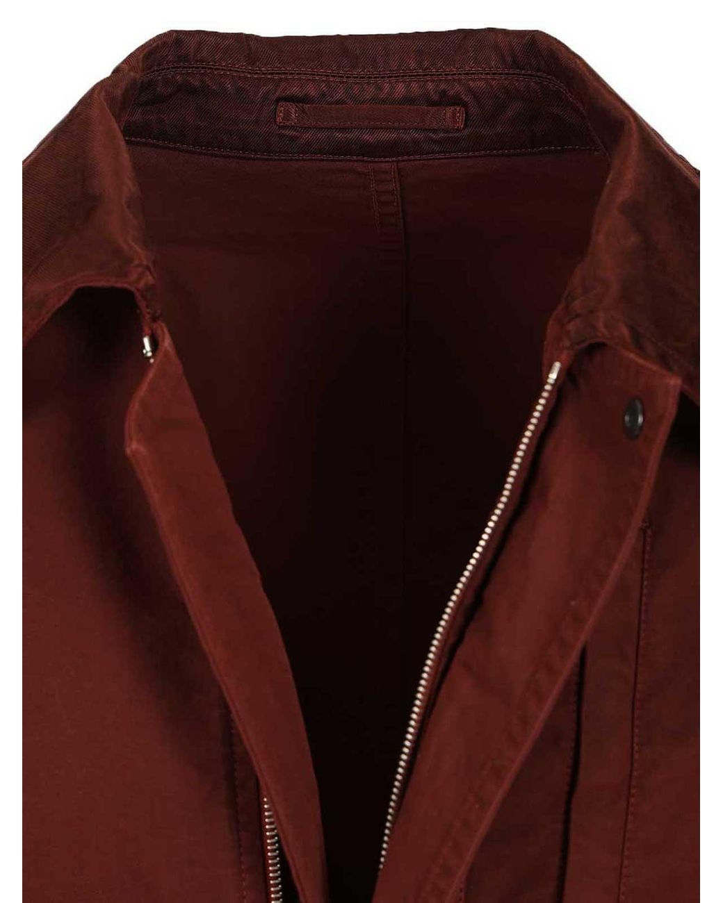 Dries Van Noten Red Cotton Blend Blouson for men