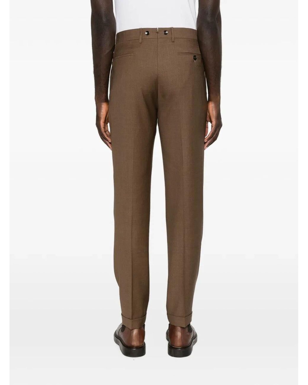 Berwich Brown Pants for men