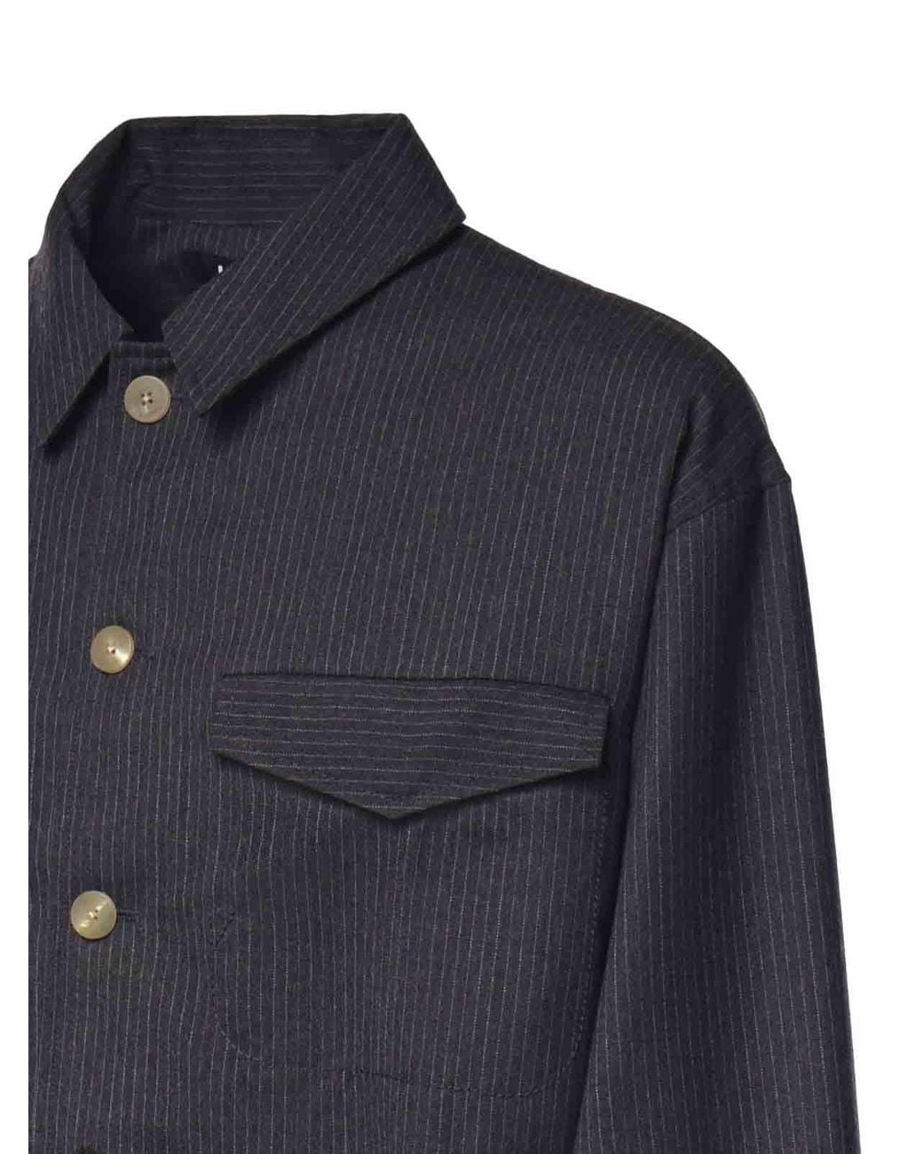 Jacquemus Blue Cubano Wool Jacket for men