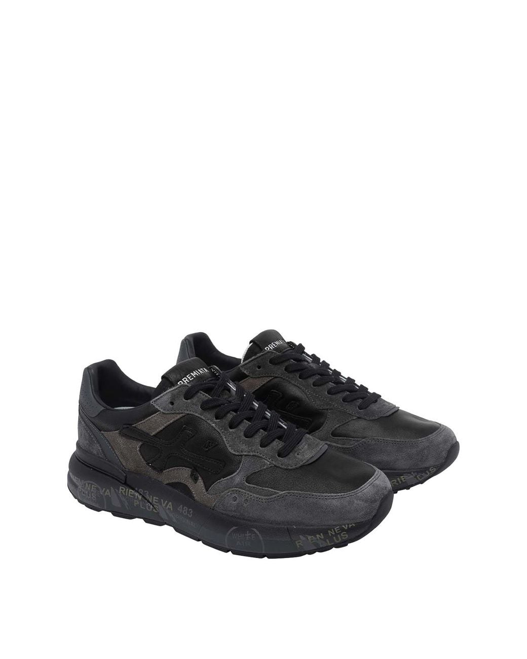 Premiata Black Mick Sneakers for men