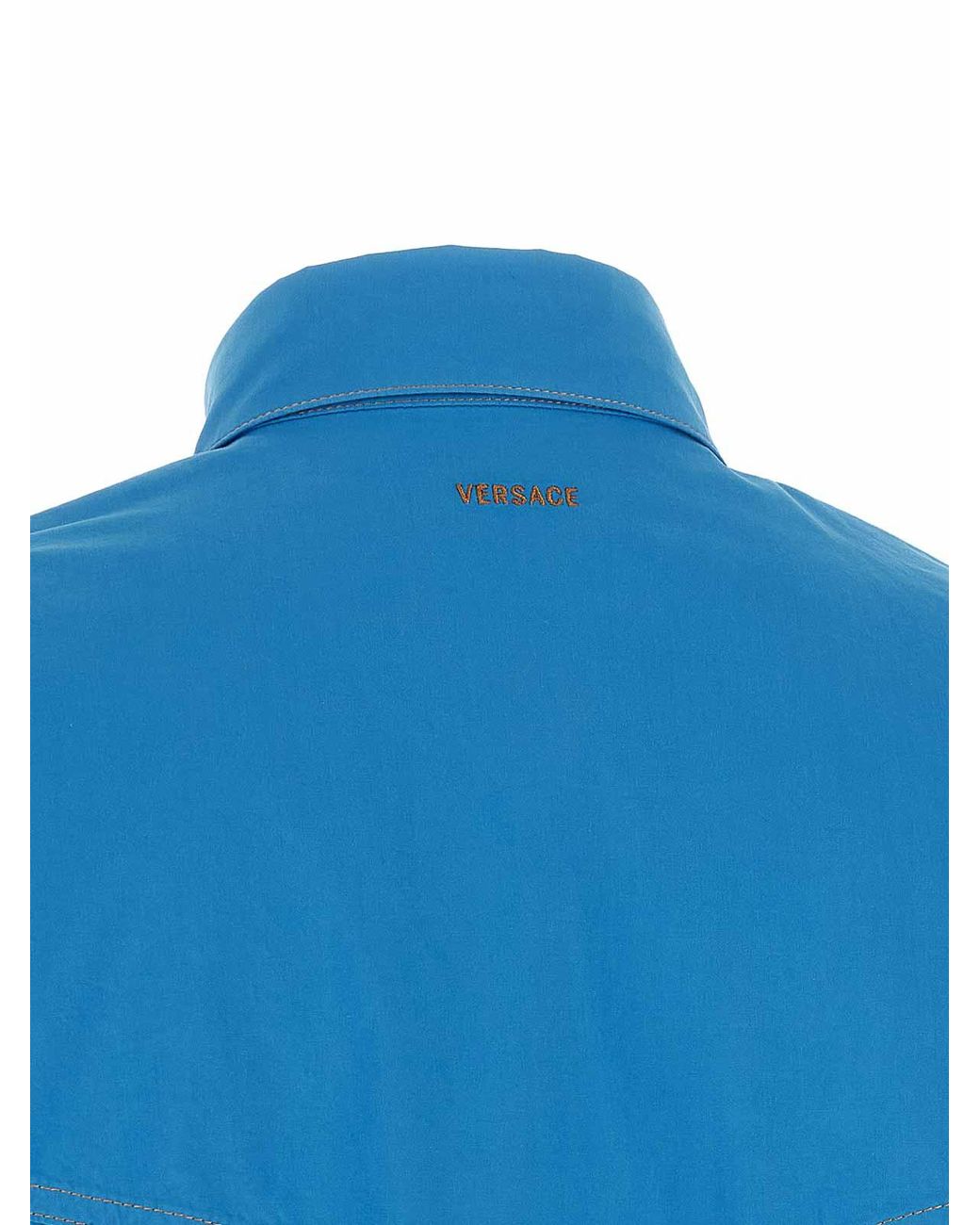 Versace Blue Medusa' Button Shirt