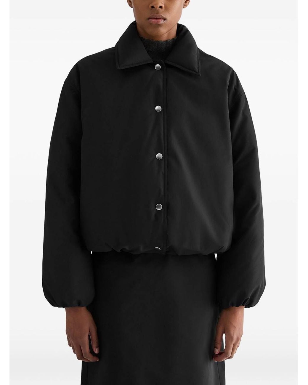 Jil Sander Black Short Down Jacket
