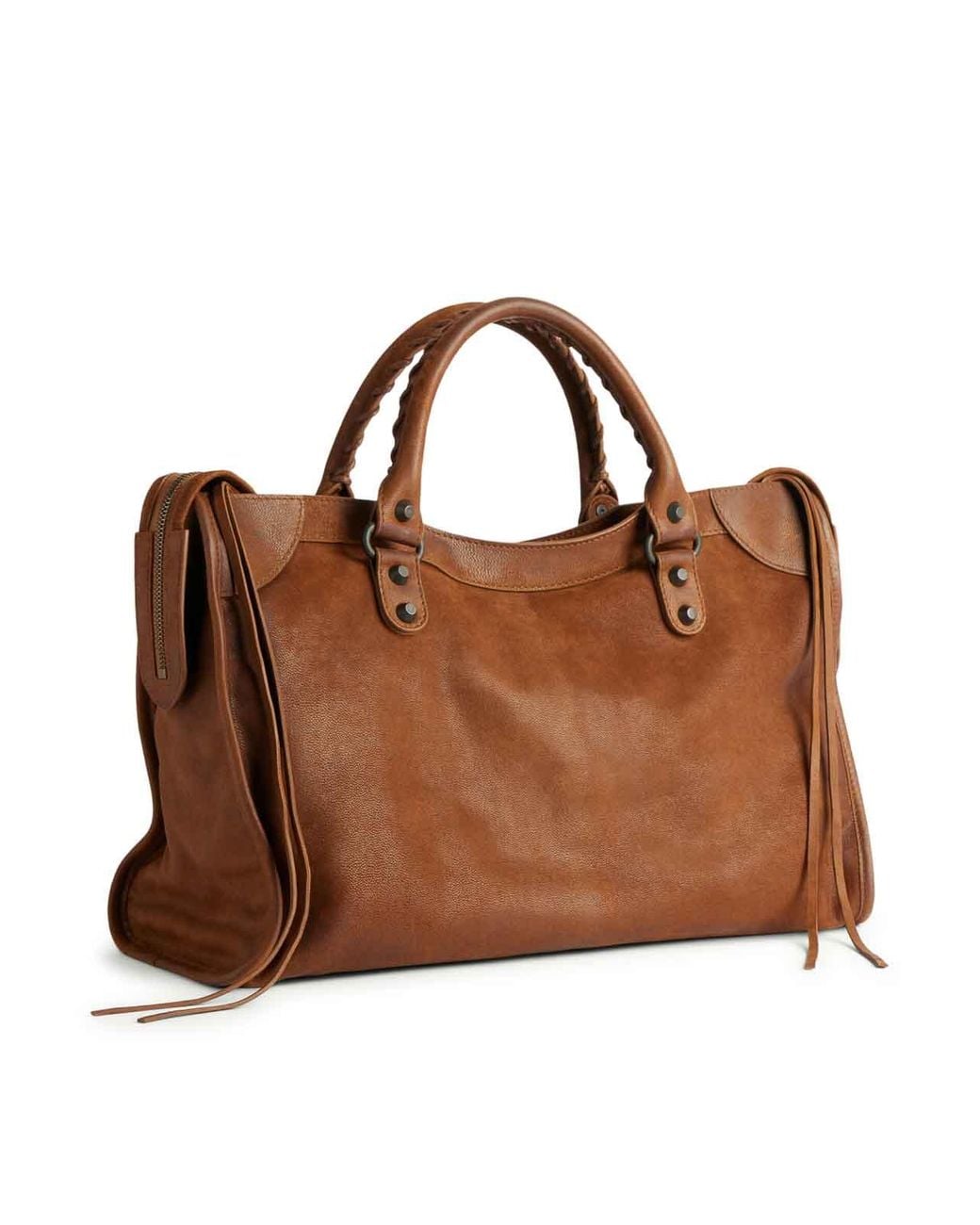 Balenciaga Brown Le City Medium Bag
