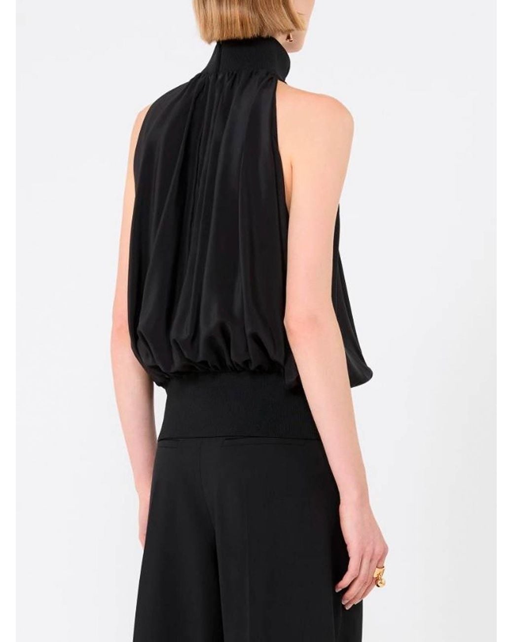 Sportmax Black 'Piovra' Top