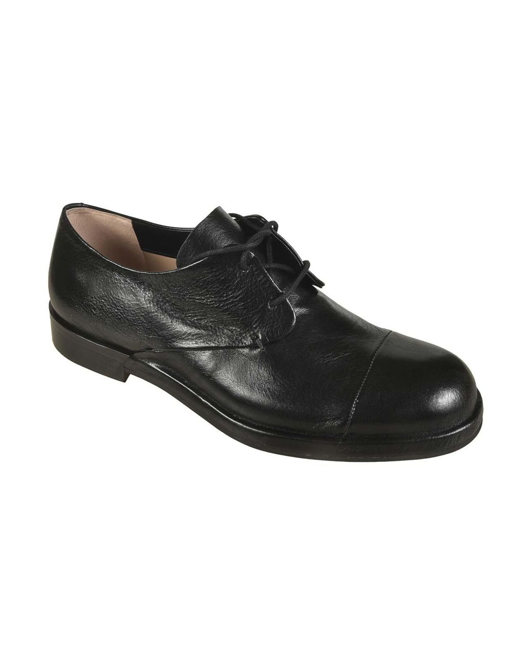 Fabrizio Del Carlo Black Flat Shoes