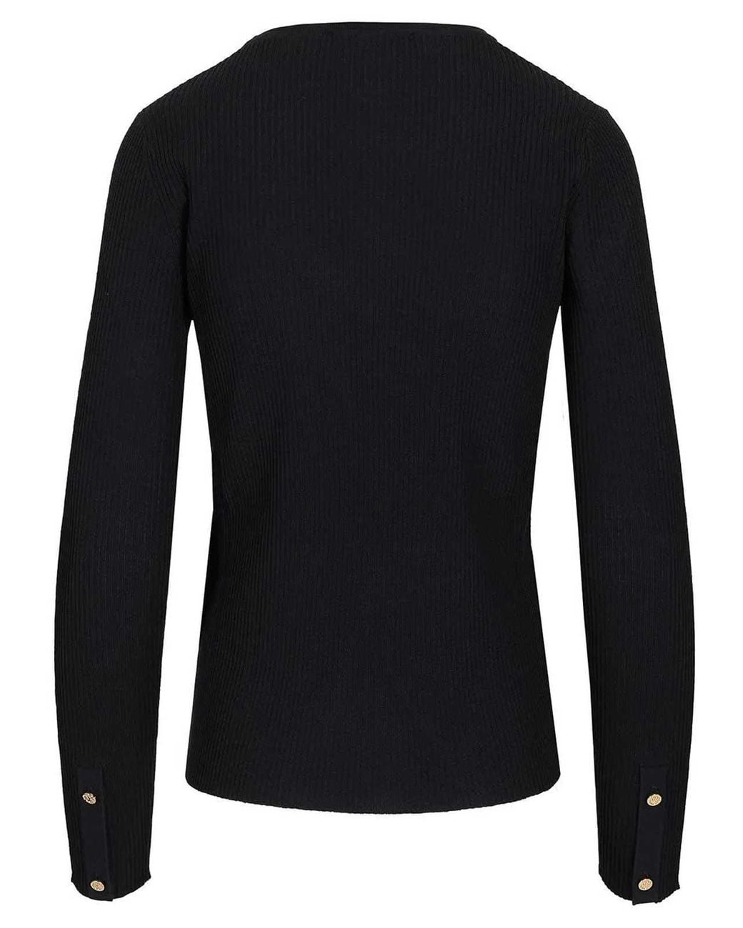 Max Mara Black Sweater Disegno