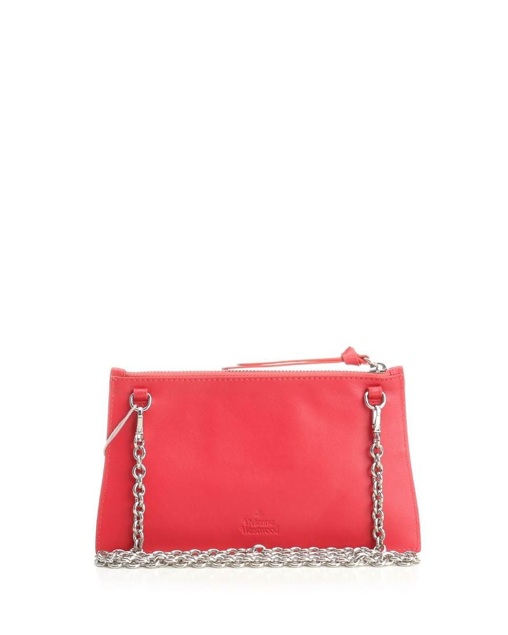 Vivienne Westwood Pink Decorated Clutch Bag